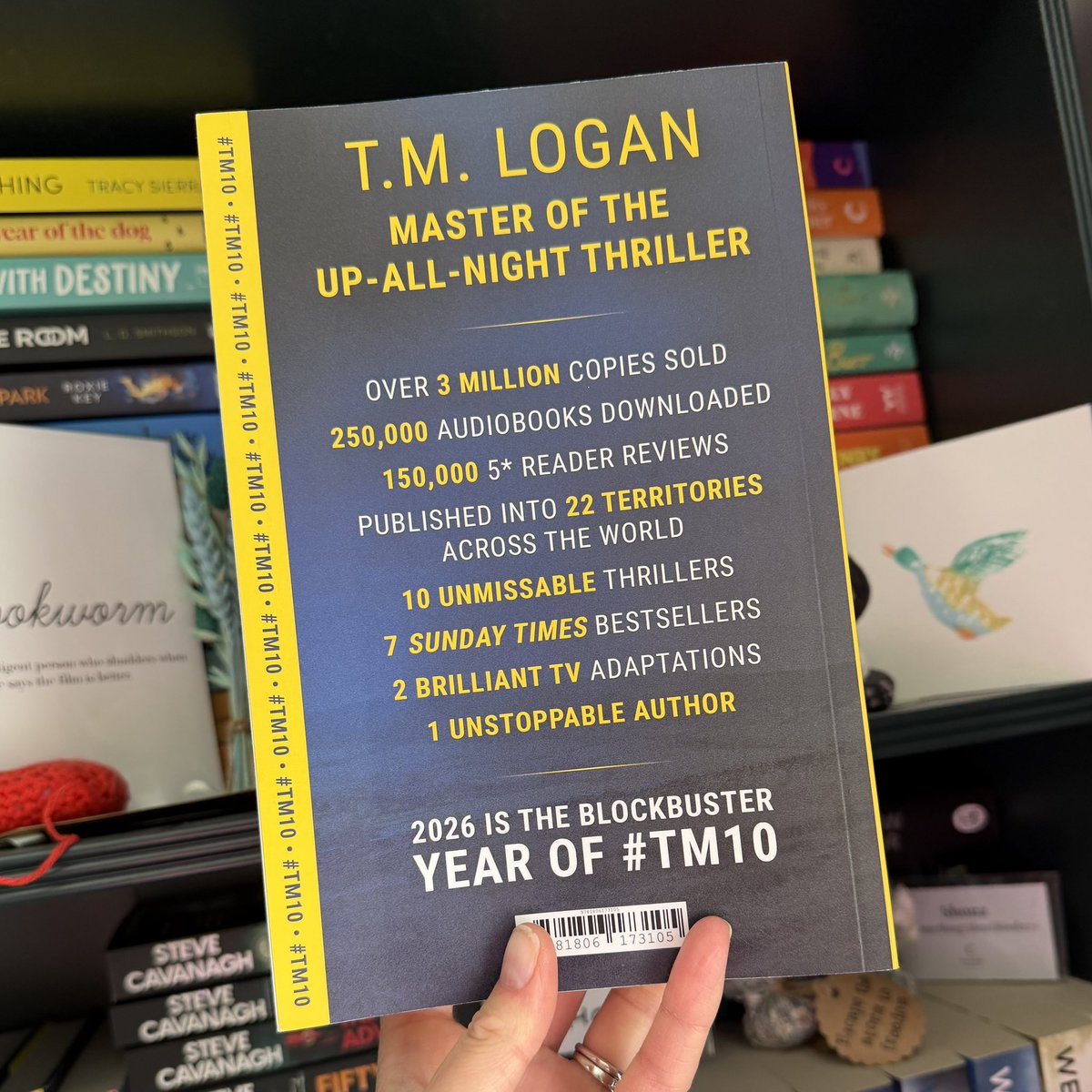 shonaholmes23's tweet image. 📚📮#BookPost📚📮

Extremely excited to have won this signed proof of #TheWeekend by @TMLoganAuthor 

One of my most anticipated reads of the year, I can’t wait to start reading!

Huge thanks to @itsthebookparty @ZaffreBooks for sending 📖

#BookTwitter #Bookblogger