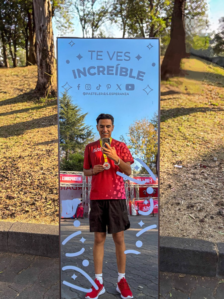 JaramilloJunio's tweet photo. ❤️🏃‍♂️ I Love Run vibes
No es solo correr… es sentir la meta, celebrar el esfuerzo y disfrutar cada paso 😮‍🔥
Hoy se corrió con sonrisa incluida 😄🔥
#ILoveRun #MxRace #JaJaJaramillo #PasteleriasEsperanza #RunMood #MetaVibes #RunnerMX https://t.co/dvoKgEvysv
