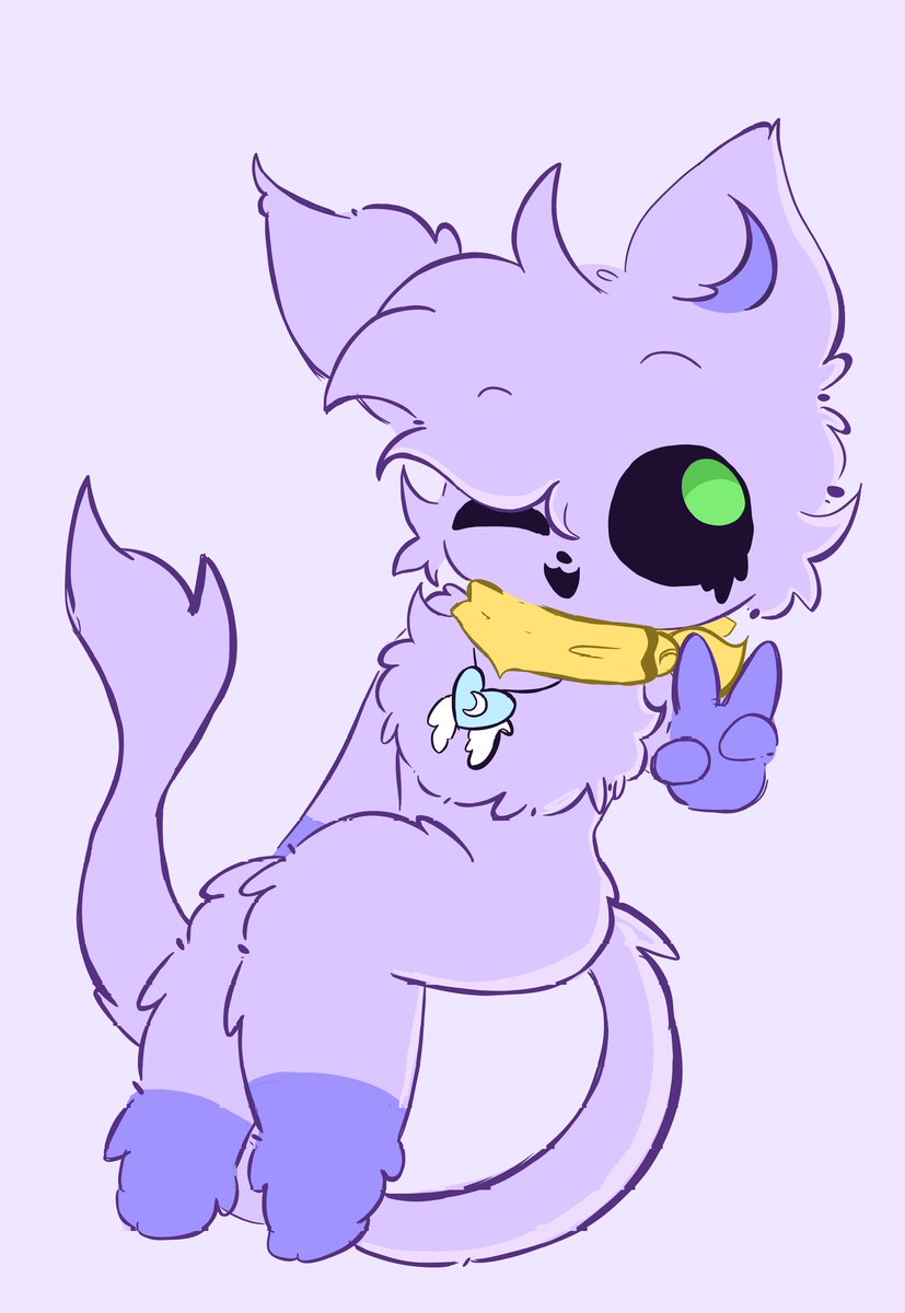 Michi listo! ✨ ✨ 💕  Fue muy muy lindo dibujarlo! >w< espero te guste qwq

#SmilingCritters #SmilingCrittersOC