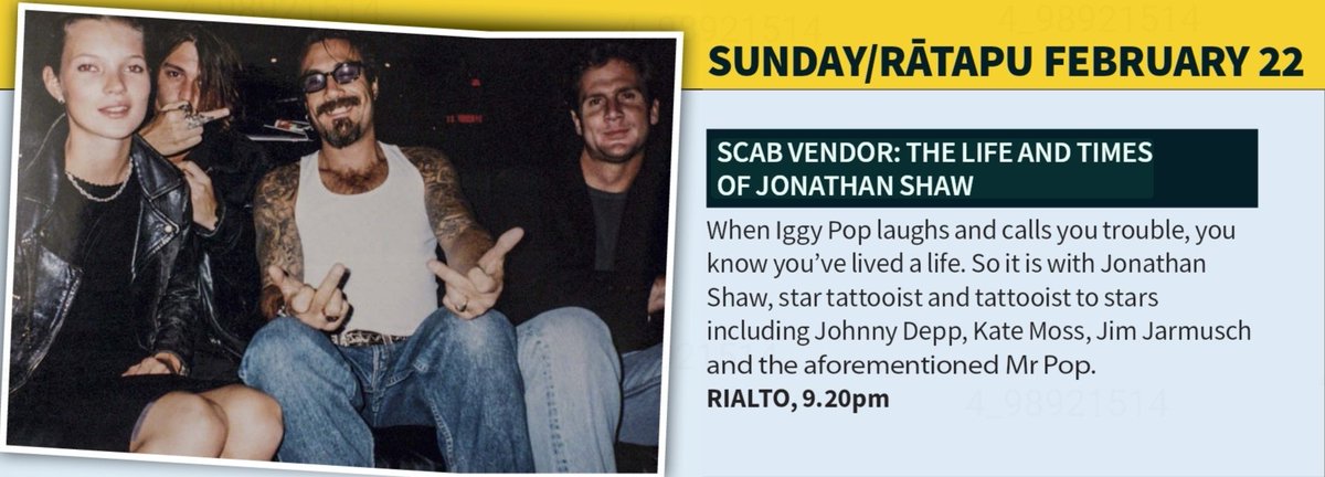 "New Zealand Listener" 21-27 February 2026 issue has information about a TV show on Jonathan Shaw. Details on attachment.