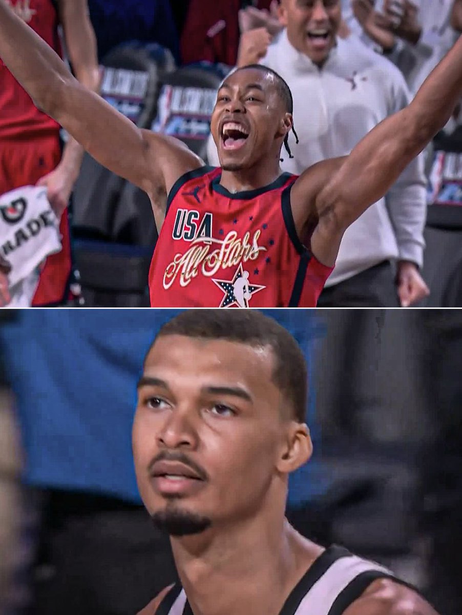 SCOTTIE BARNES WINS IT FOR THE U.S. STARS VS. TEAM WORLD IN OT 🤯