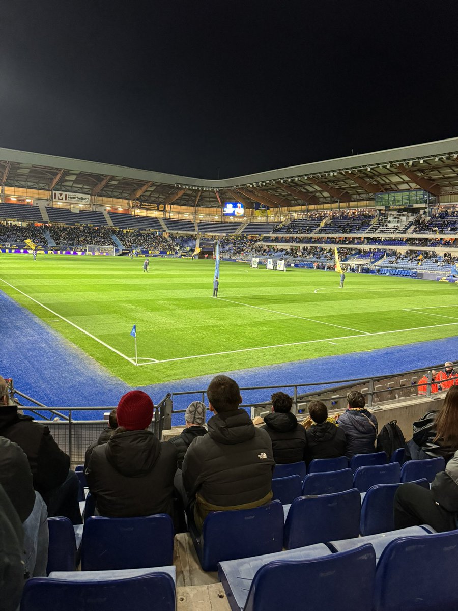 📆 13/02/2026
⚽️ FCSM 1 - 1 Paris 13 Atletico (n°137)
🏟️ Stade Auguste Bonal (60ème fois ici) 
📍 Montbéliard🇫🇷
🏆 National 1     
🎟️ Abonnement
Un match ennuyant avec un arbitrage catastrophique mais bon… sinon j’ai senti la TNS moins bruyante que d’habitude