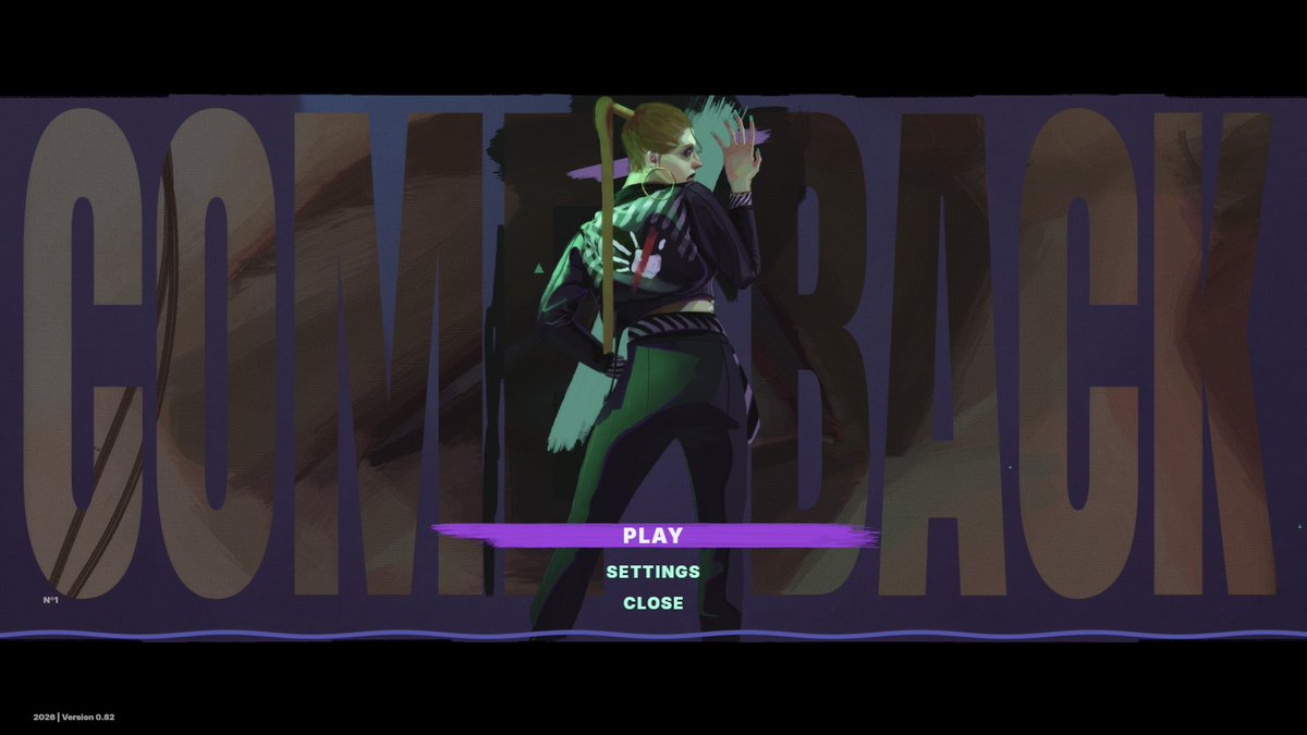 Having a nice tittle screen makes everything else easier cause everytime i run it and notice it looks like a real game i get motivated  #indiedev #indiegame #COMEBACK