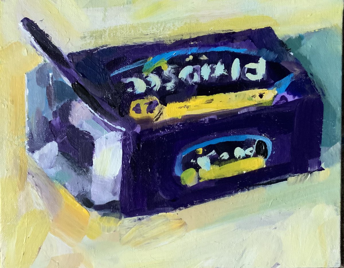 KenKrugdesign's tweet image. Prilosec #acrylicpainting #stilllifepainting #complementarycolors