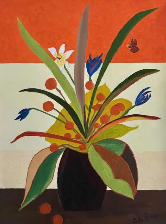 tannith8's tweet photo. Art of the Day! "Crazy Aspidistra". Buy at: https://t.co/uVHUURYOlH https://t.co/8CxkZcwtFG