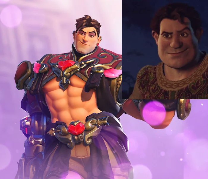 Eu não consigo mais desver isso! 😂

A Blizzard fez a collab com Shrek e esqueceu de avisar a gente? 

O Soldier e o Hazzard estão prontos para o live-action de Tão Tão Distante.... rsrs

😍😍😍😍

#Overwatch #OverwatchFanart