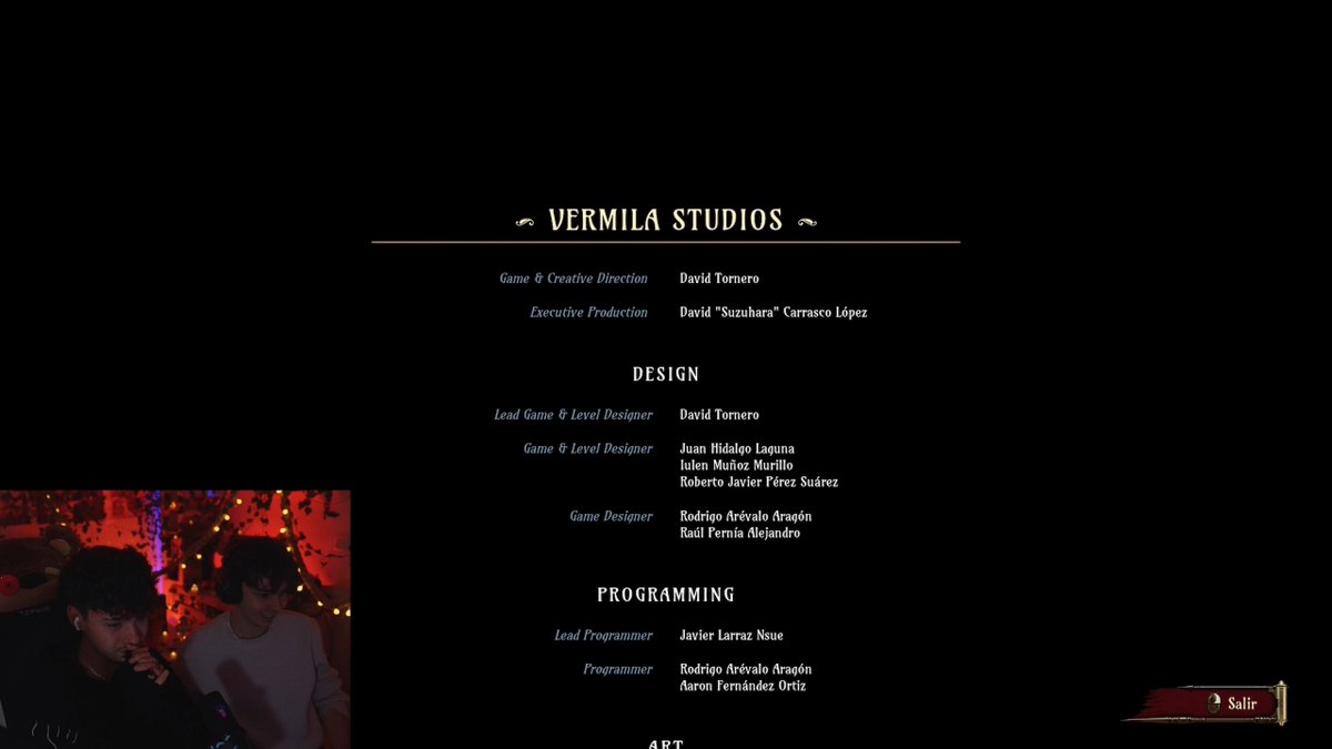 ☀️ Crisol: Theater of Idols 🩸terminado!

"Todo pasa y todo queda
Pero lo nuestro es pasar
Pasar haciendo caminos
Caminos sobre la mar"

Enhorabuena al equipo de <a href="/VermilaStudios/">Vermila Studios</a> por el currazo y el cariño puesto en el proyecto. Se nota el amor… como el que Dolores tiene por