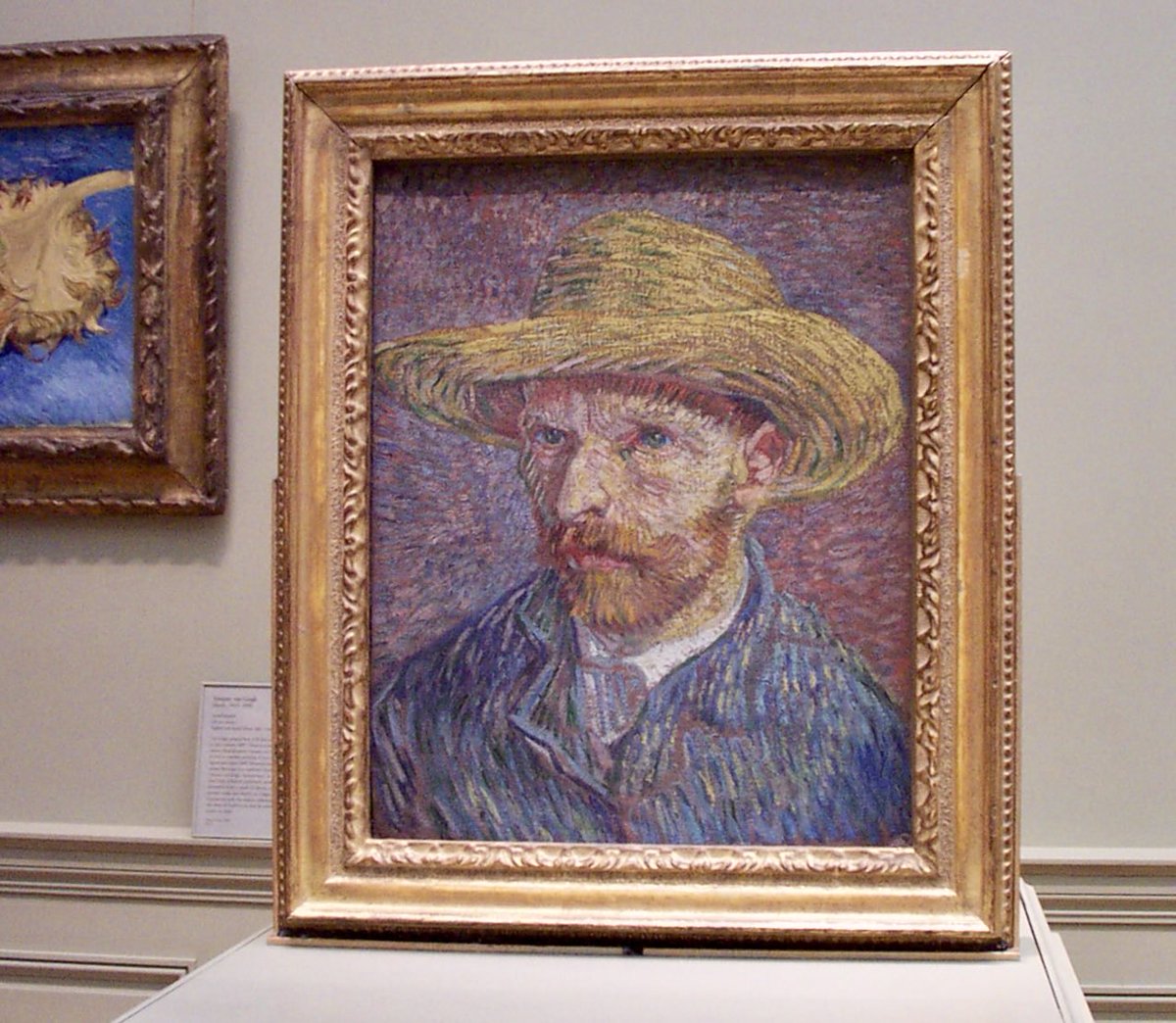 LakelifeLore's tweet photo. #AlphabetChallenge #WeekFForFramed
A literal interpretation to end the week. Not sure we’ll ever get back to New York again, but very glad we visited The Met on one of our visits to the city. Photos don’t do the artworks justice. Self-Portrait with a Straw Hat, Van Gogh. https://t.co/kHW3jSdsOg
