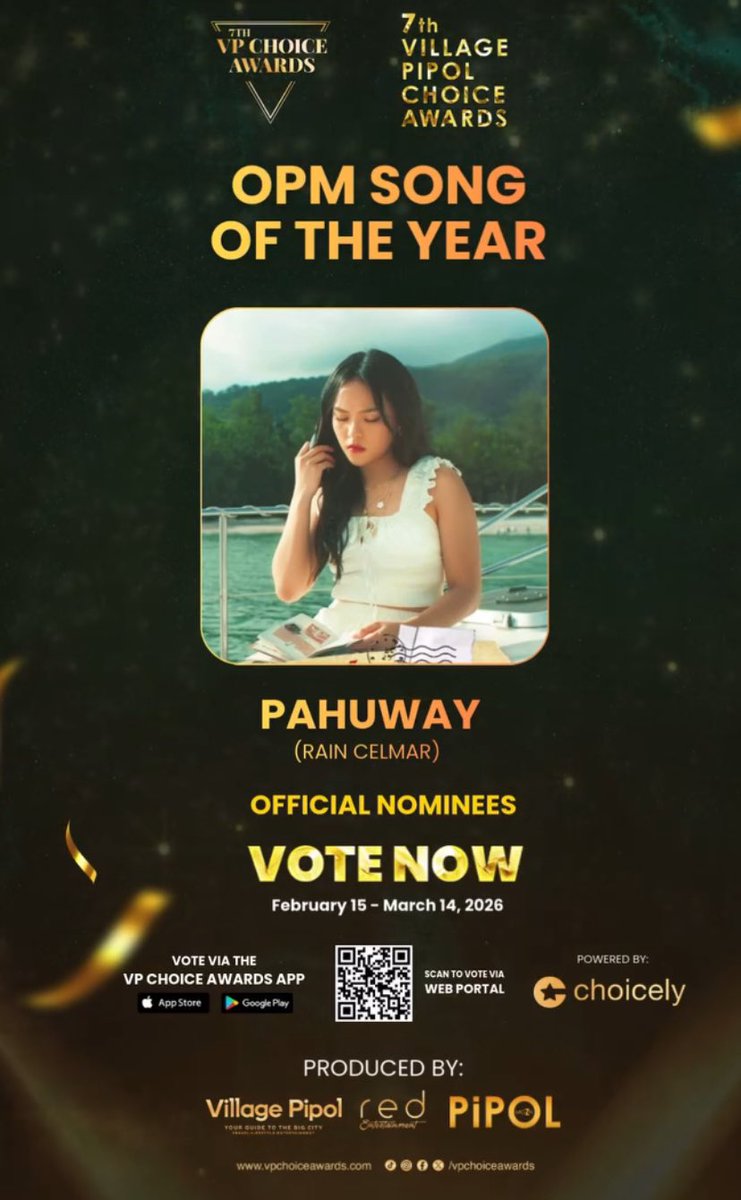 TeamRainOFC's tweet photo. Hello, Raindears! 💚

Let’s continue showing our love and support through 𝙁𝘽 𝙍𝙚𝙚𝙡𝙨 𝙑𝙤𝙩𝙞𝙣𝙜 by following PIPOL and VP Choice Awards!

𝐕𝐨𝐭𝐢𝐧𝐠 𝐆𝐮𝐢𝐝𝐞 📌
☑️ 1 𝙨𝙝𝙖𝙧𝙚 = 1 𝙫𝙤𝙩𝙚 
☑️ 1 “𝙘𝙖𝙧𝙚” 𝙧𝙚𝙖𝙘𝙩 = 1 𝙫𝙤𝙩𝙚 
☑️ 1 𝙨𝙩𝙖𝙧 = 5 𝙫𝙤𝙩𝙚𝙨

Every react and share matters!
Every small effort makes a big difference.
Let’s keep going, Raindears ✨

𝙎𝙤𝙡𝙤 𝙋𝙚𝙧𝙛𝙤𝙧𝙢𝙚𝙧 𝙤𝙛 𝙩𝙝𝙚 𝙔𝙚𝙖𝙧
https://t.co/1VEPxulxdP

𝙊𝙋𝙈 𝙎𝙤𝙣𝙜 𝙤𝙛 𝙩𝙝𝙚 𝙔𝙚𝙖𝙧
https://t.co/xBk3jQvdQq

RAIN CELMAR | #RainCelmar