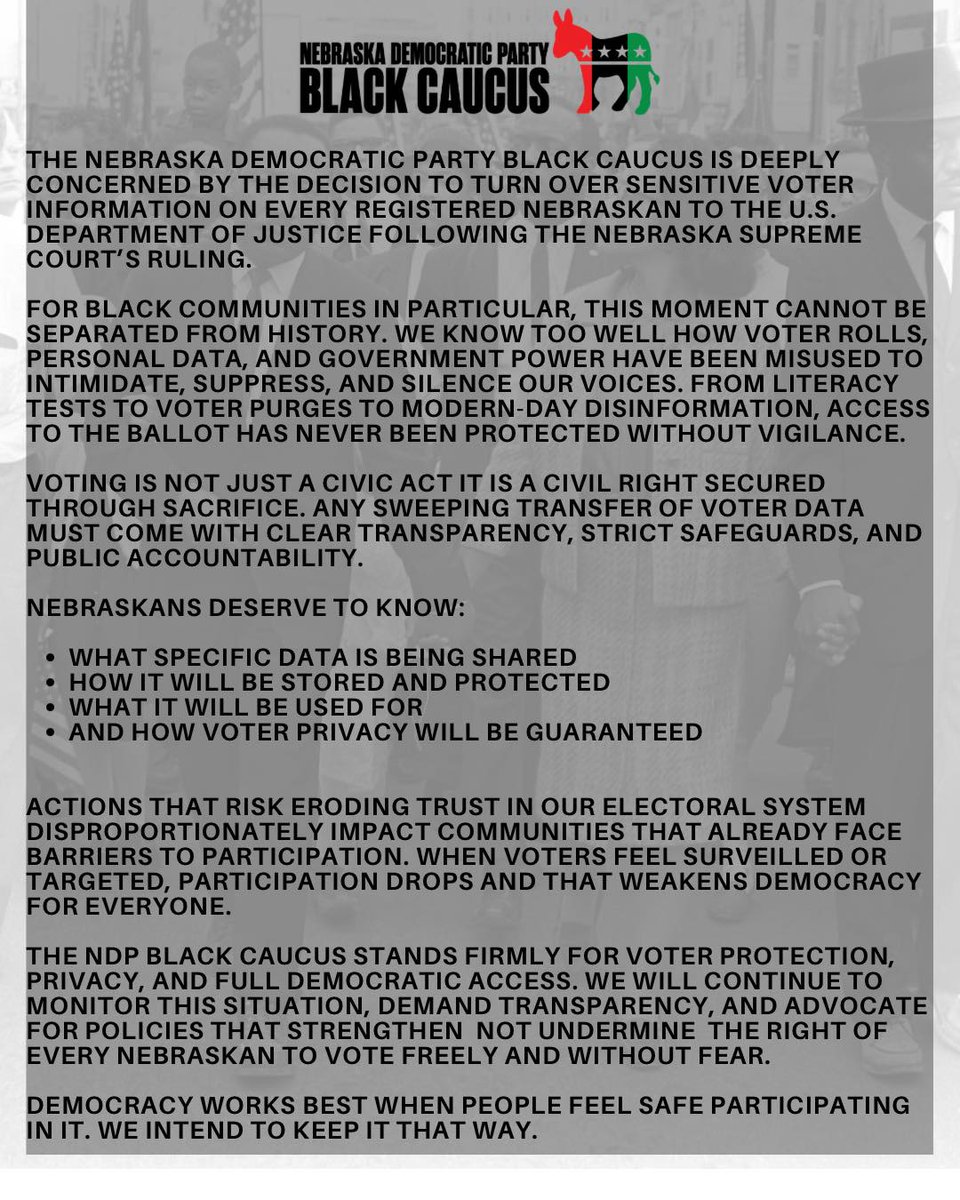 Nebraska Democratic Party tweet media