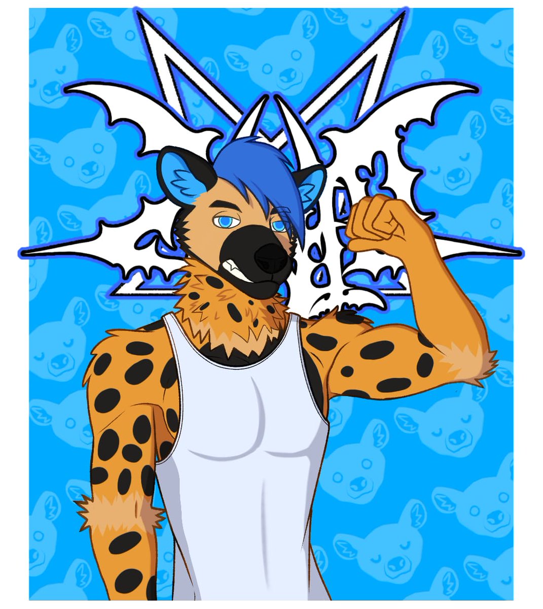 WolfDarcecFurry's tweet photo. Un regalazo de parte de @rustytheraptor 
DIBUJAZOOOO!!
.
.
.
.
#furryartist #furry #furryfandom https://t.co/TZUzFF0Qqs