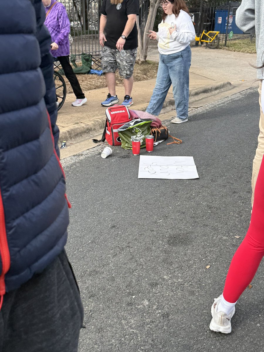 some georgia boys were tailgating the Austin marathon with a case of Busch Light and a couple bottles of champagne 

I love the SEC