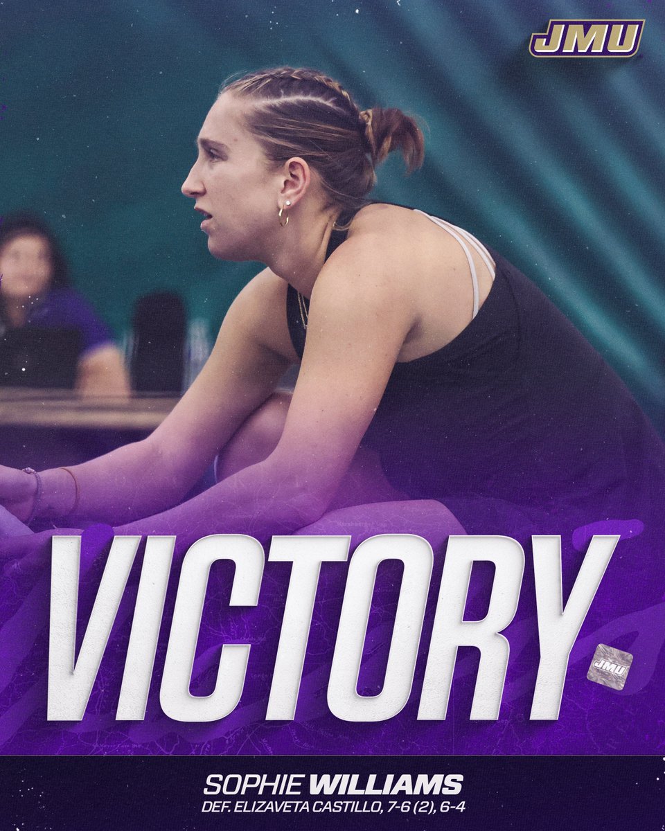 Sophie takes court 4️⃣!

She keeps the Dukes in it with her straight-set win over  Castillo.

🦃 3, 🐶 2

#GoDukes