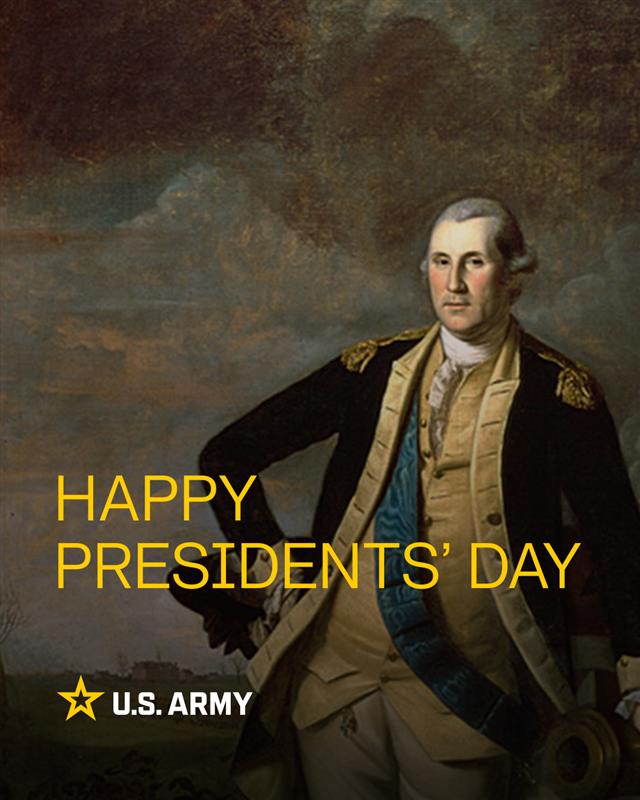 Saluting Gen. George Washington this Presidents’ Day as we march toward #Freedom250—celebrating 250 years of courage and service on July 4, 2026. 

America’s Army: defending freedom since day one.