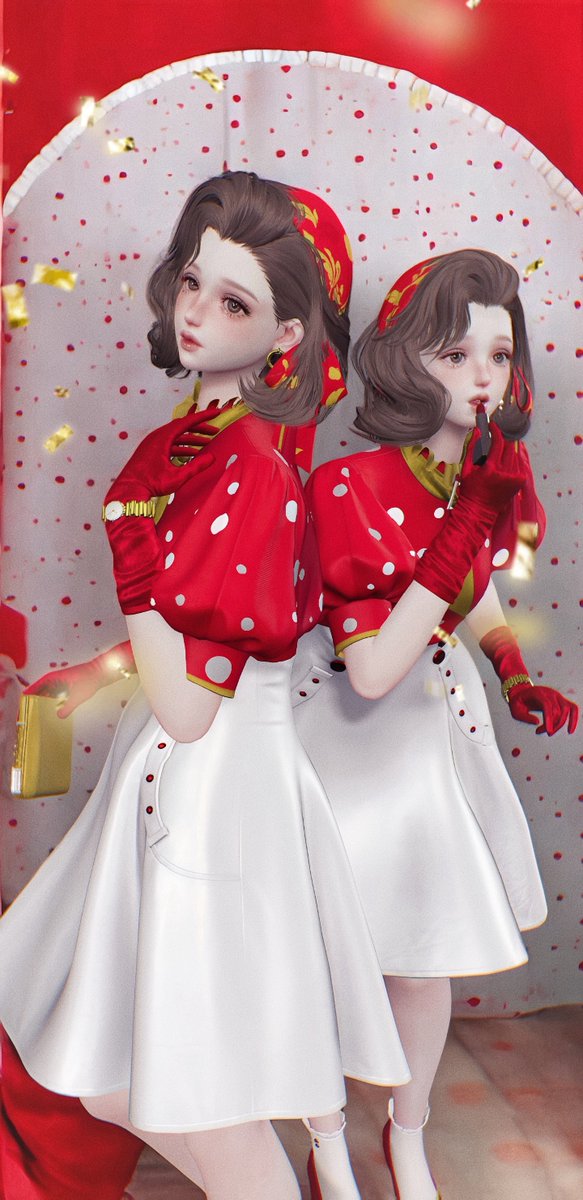 nachugame's tweet photo. レトロMisty❤️💛🤍 https://t.co/XkscPl3reX
