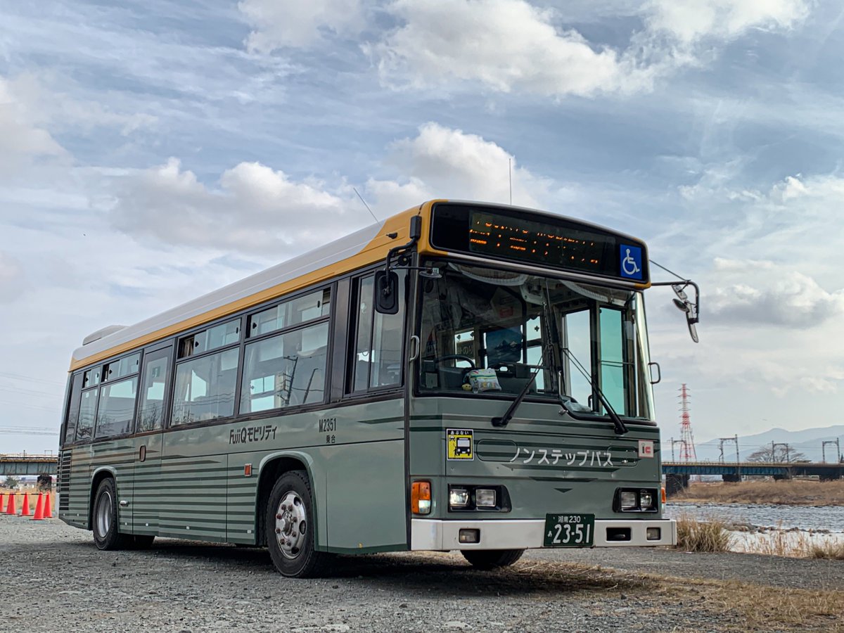 2/15 (日) “M2351”さくら祭りシャトルバス 昨日は沼津から転属してきた