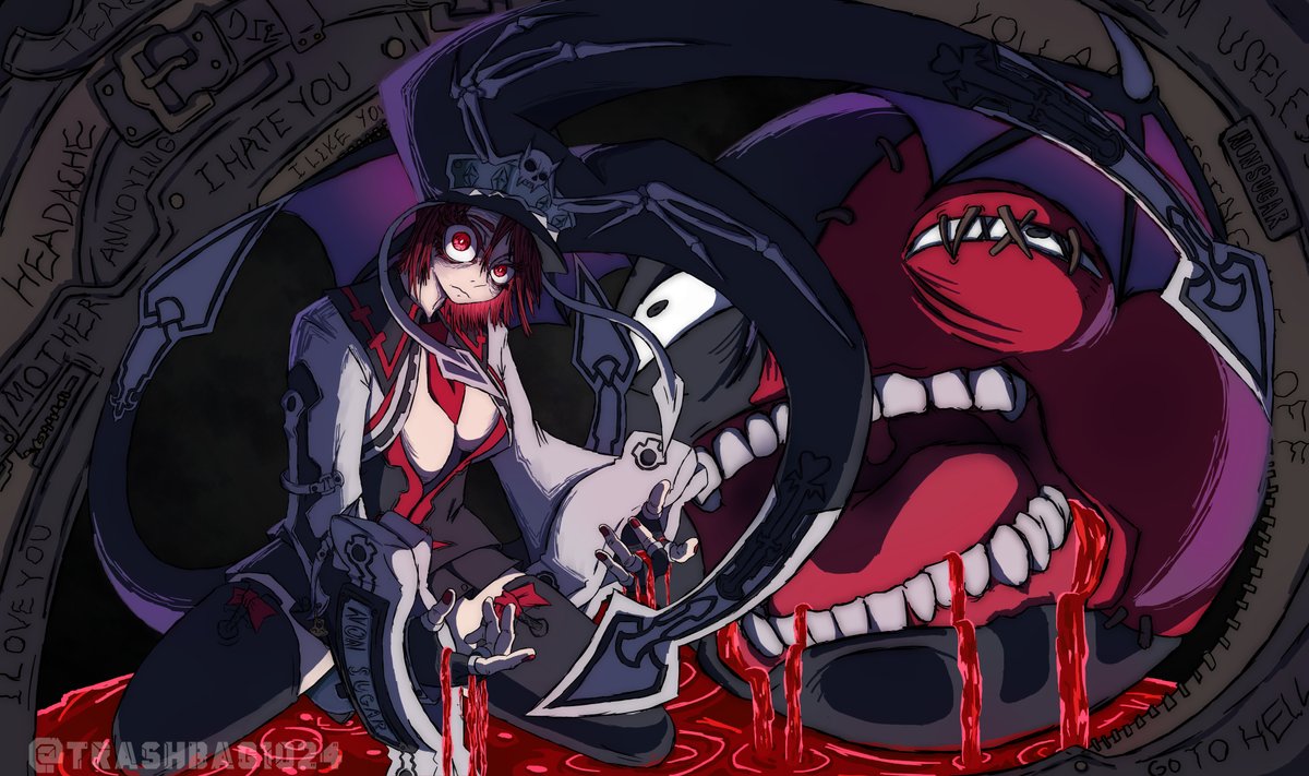 Trashbag1024's tweet photo. happy valentine's 💕
#GUILTYGEAR #GuiltyGearFanart https://t.co/jJT91MGb3b