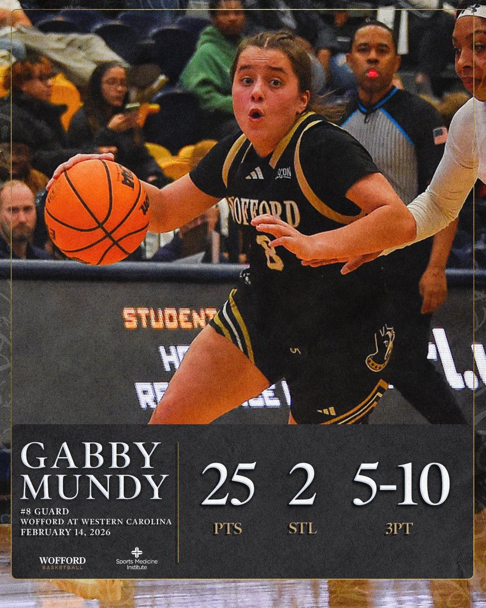 Wofford_WBB's tweet photo. Another Gabby Mundy masterpiece yesterday ‼️

#ConquerandPrevail #ForTheW https://t.co/JWk9MDi9bm