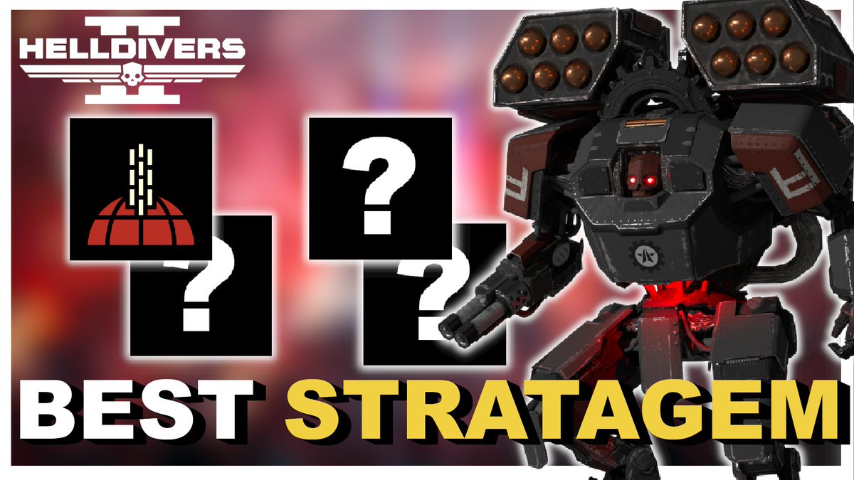 Cyberstan is tough, but it can be cracked before we do. Go into battle with confidence!
youtu.be/NEXcSWE_36o
#Helldivers2 #Helldivers