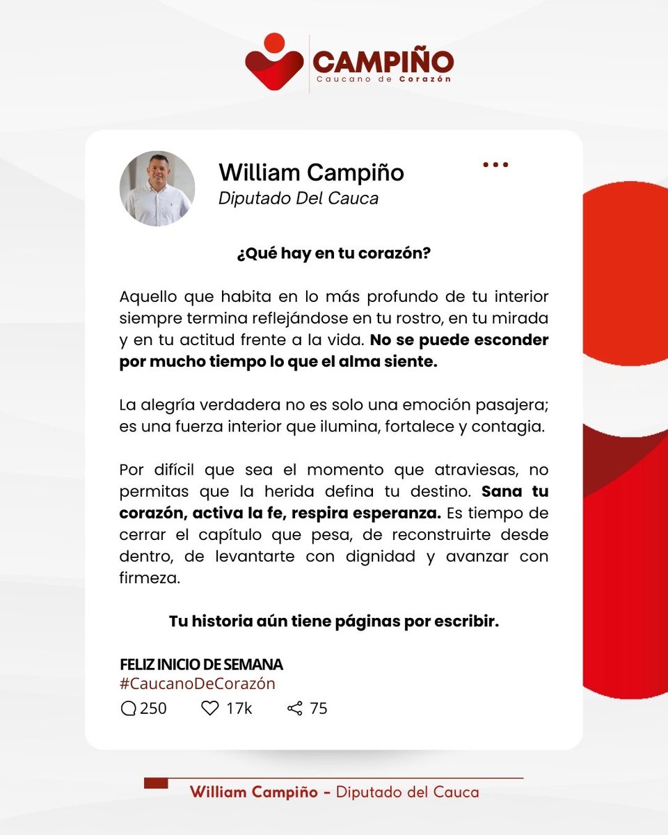 Feliz inicio de semana ❤️