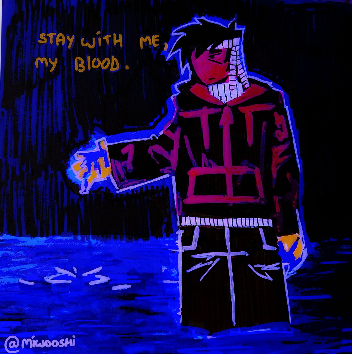 miwooshi's tweet photo. my blood #itzskeet_playz https://t.co/0IVrafCbTK