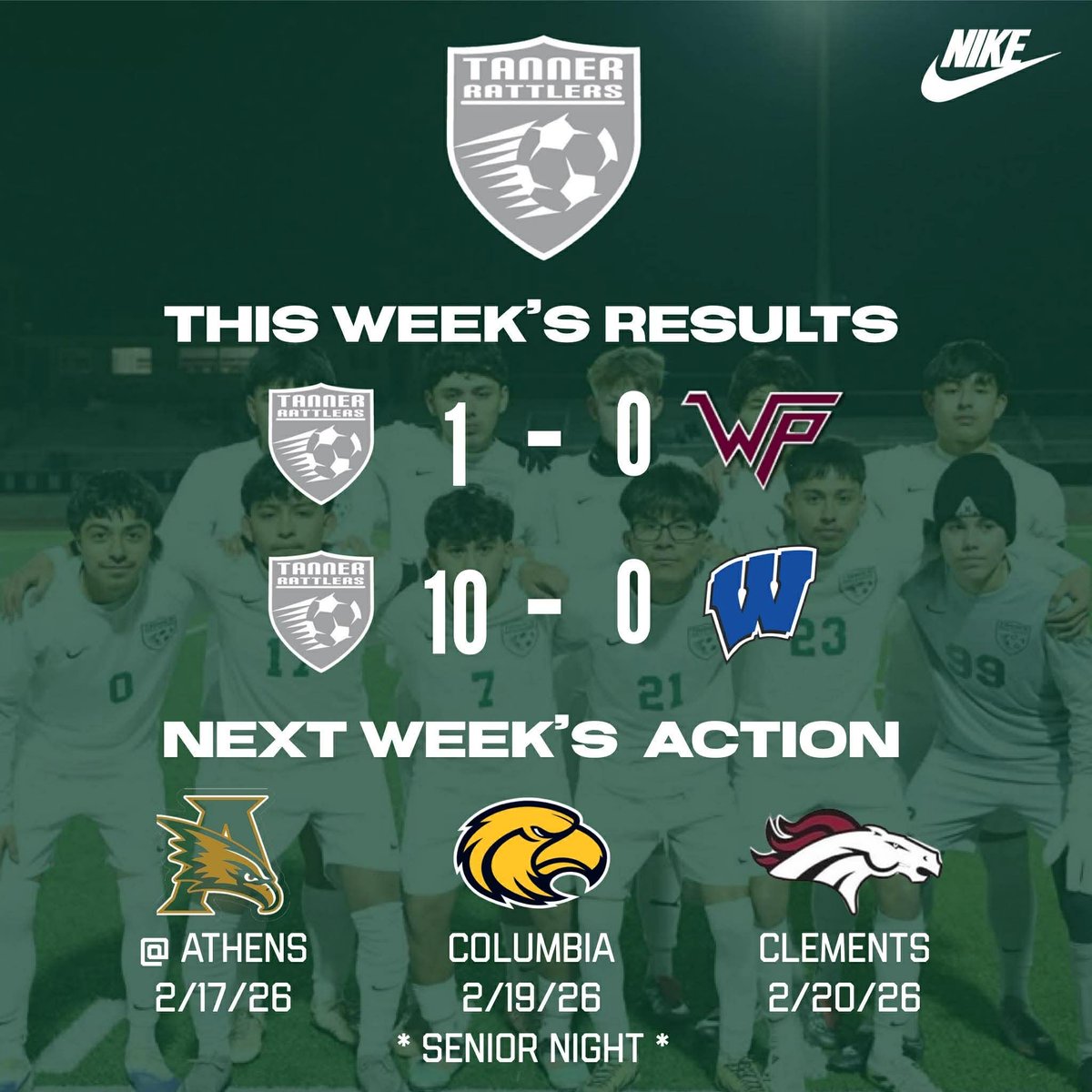 Tanner High School Boys Soccer tweet media