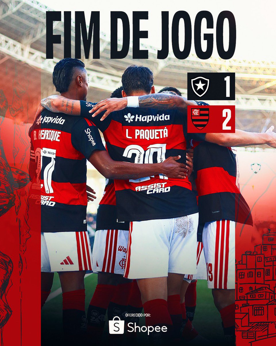 E NINGUÉM CALA O MENGÃO CLASSIFICADO! COM GOLS DE PAQUETÁ E PULGAR, FLAMENGO ELIMINA O BOTAFOGO E ESTÁ NA SEMIFINAL DO CARIOCÃO! TÁ LIBERADO CURTIR O CARNAVAL! MENGOOOOOOOO! 

#FimDeJogo #BOTxFLA