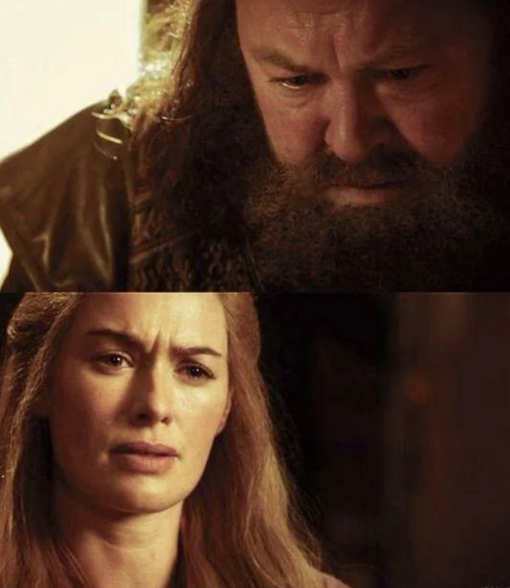 Uno de los diálogos más humanos y sinceros de ‘Game of Thrones’:

Robert: A veces no se lo que mantiene el reino unido.

Cersei: ¿Nuestro matrimonio?

(Ambos ríen)

Robert: Y aquí estamos, diecisiete años después. ¿Nunca te hartas?

Cersei: A diario.

Robert: Cuanto tiempo puede