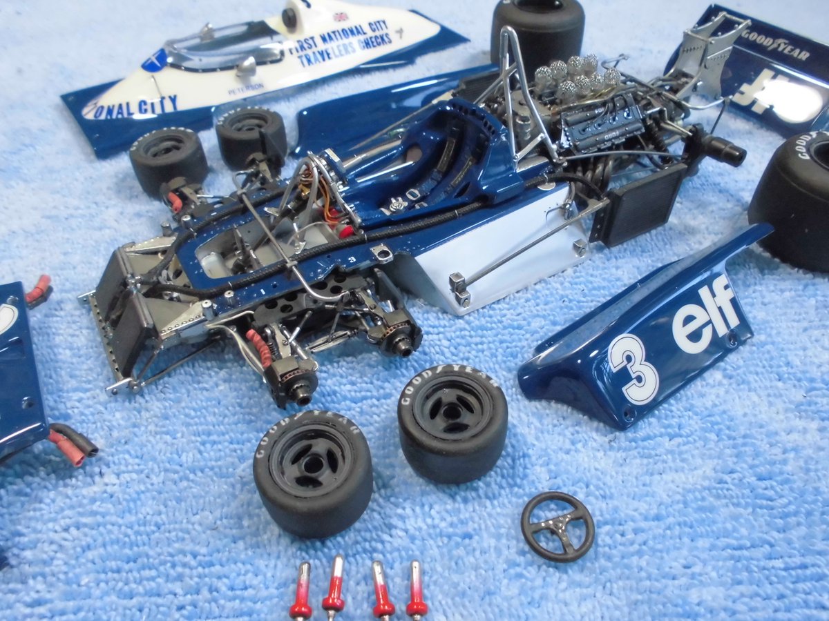 みんなのフジミ見せて 【FUJIMI】Tyrrell P34 1977 JAPAN GP #3