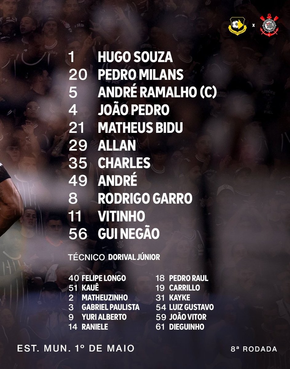 CORINTHIANS ESCALADO.