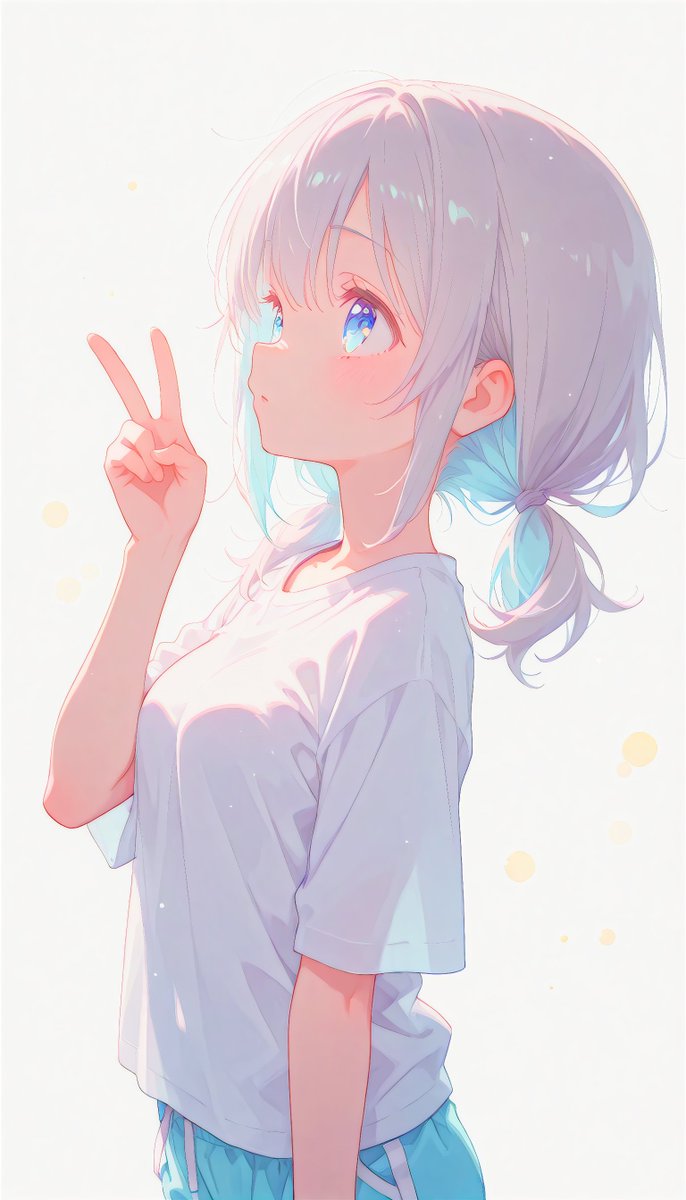 『げっつようび✌️』
SFW/Safe for work illustration