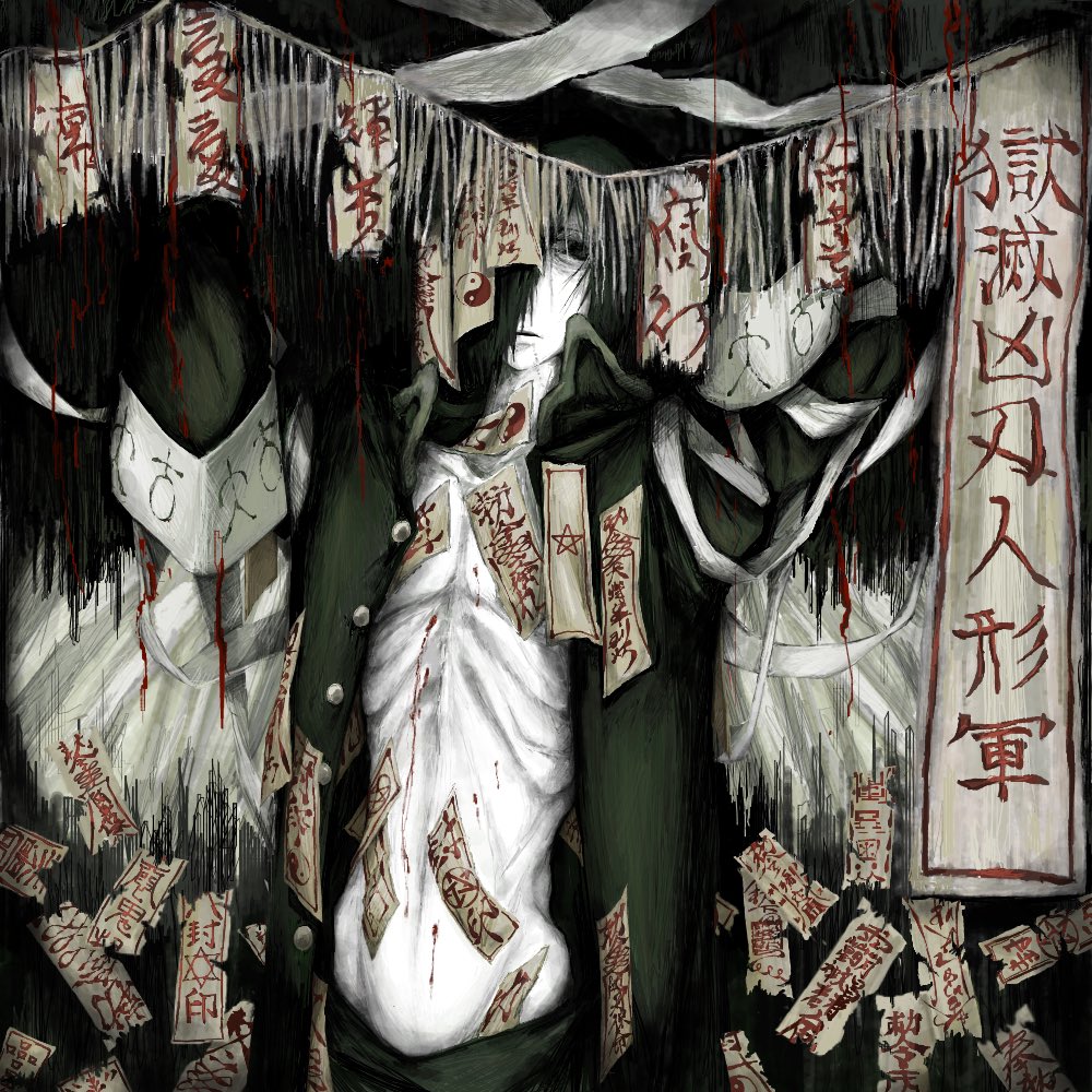 一緒に創作してる友達と描きました☺︎