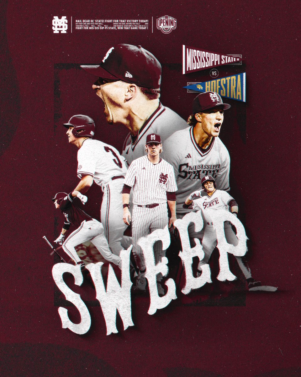 HailStateBB's tweet photo. Brought out the brooms 🧹 https://t.co/AZQIE8TYQR