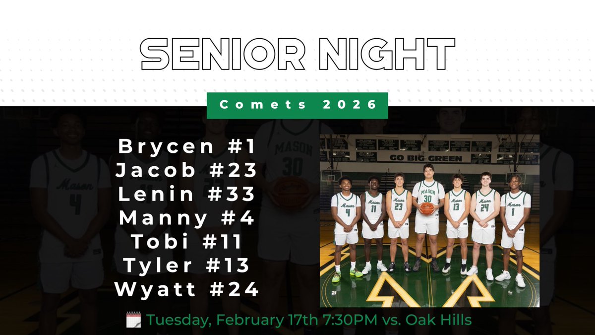 Mason Comets Boys Basketball tweet media