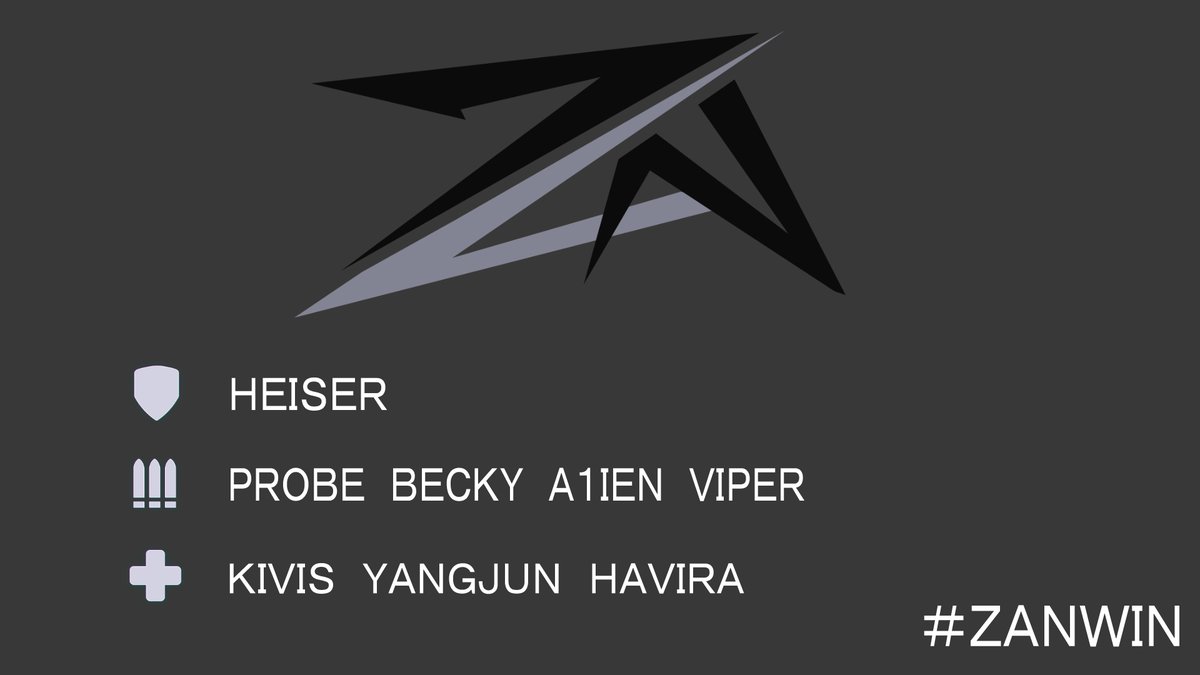 ZAN Esports tweet media