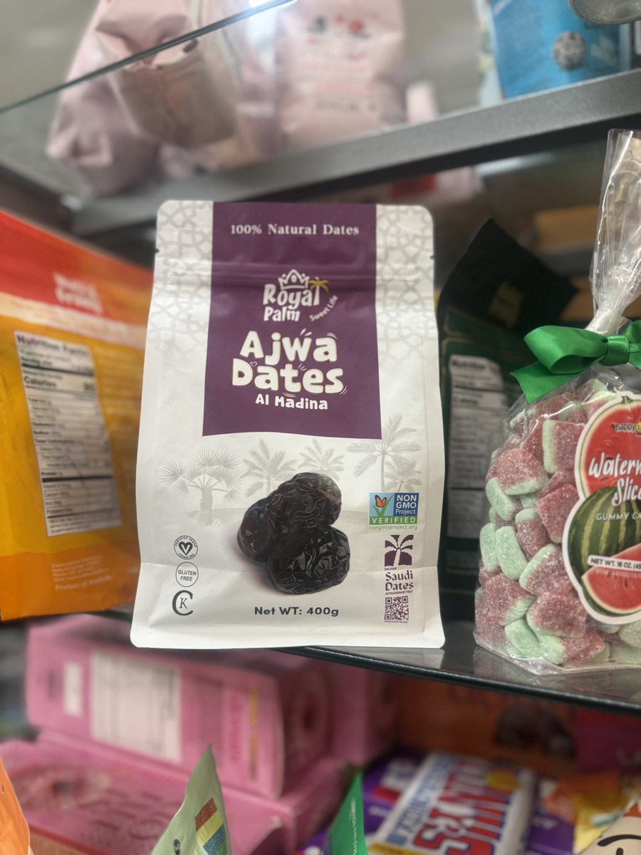 حسيت بالفخر لما شفته بفروع تي جي ماكس عندنا في امريكا عجوة المدينة Saudi made🥺❤️