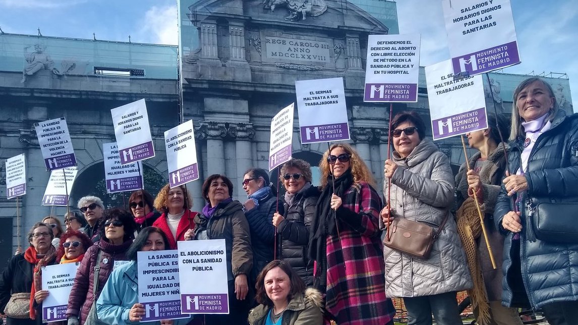 Movimiento Feminista de Madrid tweet media