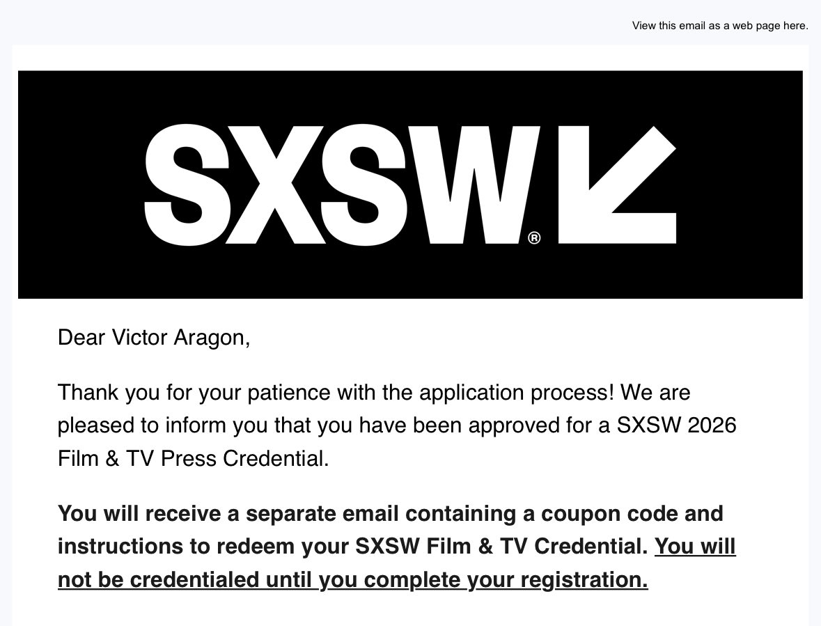 fandads's tweet photo. Awesome News: I was approved for @sxsw
Bittersweet News: I am not sure if I can financially make this happen!
This would be fantastic to attend & might make people take us seriously, but we’ll have to see!
@CriticsChicago #IndependentFilmCriticsOfAmerica #Fandads #SXSW https://t.co/qH5TonbIpu