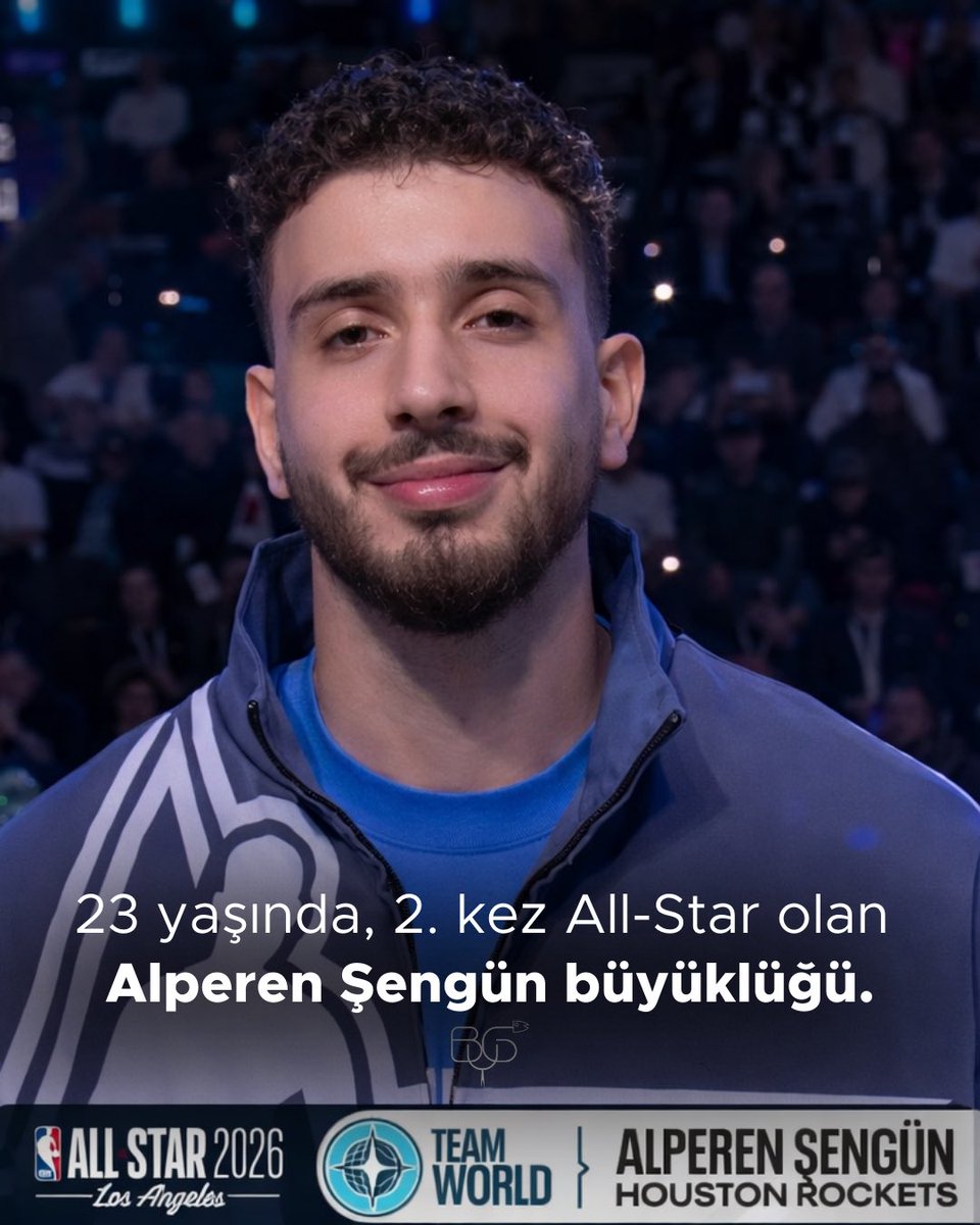 Alperen Şengün seninle gurur duyuyoruz. 🇹🇷