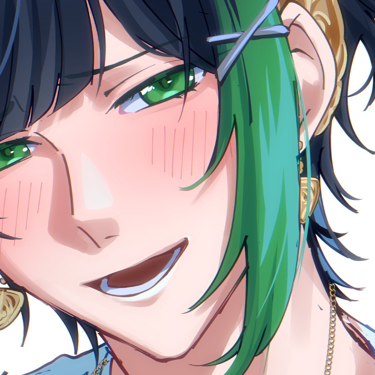 jc_wisoul's tweet image. gambar dua tipe blushing sekaligus 😇