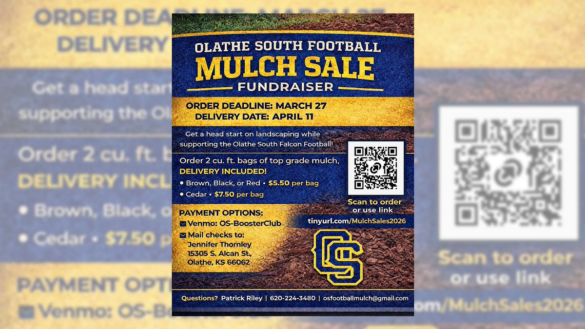 Olathe South Falcon FOOTBALL BOOSTER CLUB 🏈 tweet media