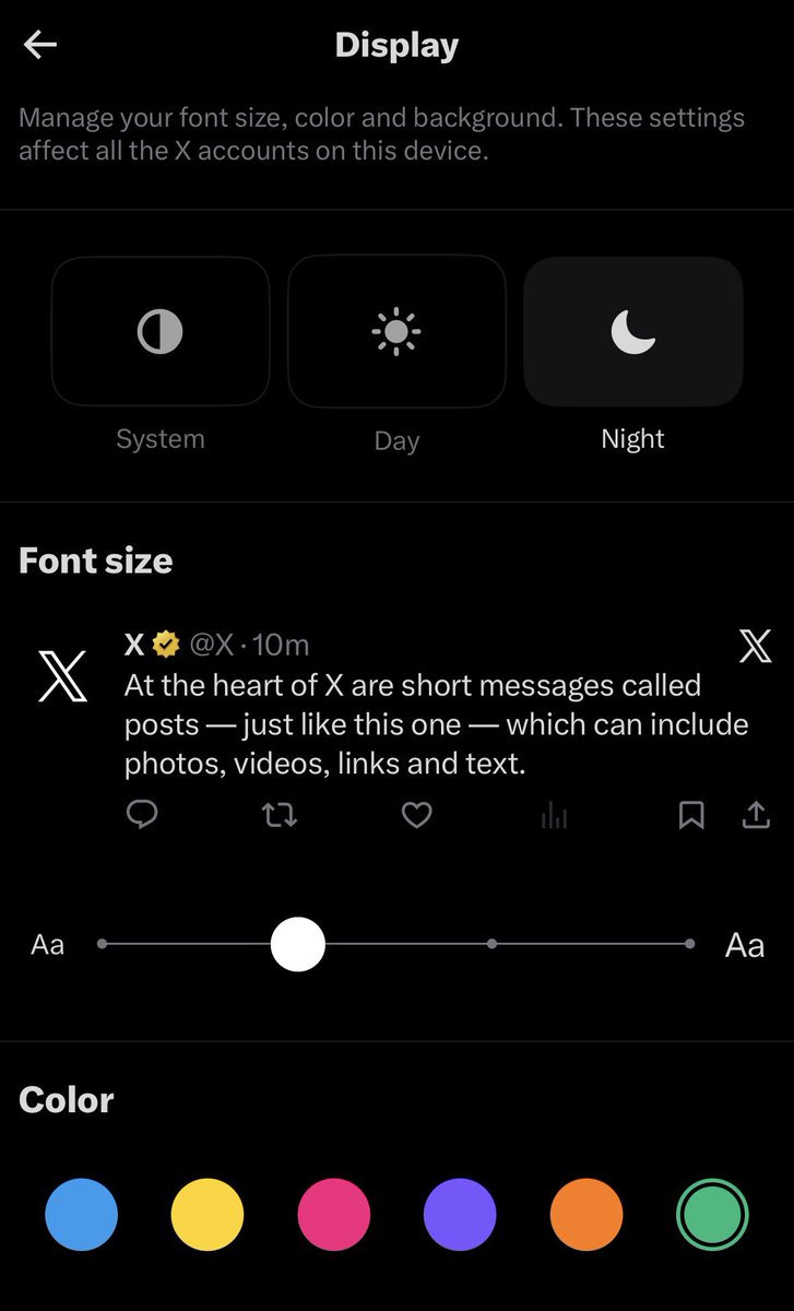 X has redesigned the Theme tab in the Premium hub!