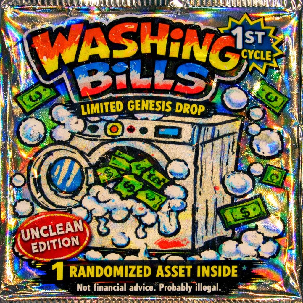 WashingBills's tweet photo. Washing Bills is live.

888 machines.
Full spin cycle.

Open market laundry service.

👀 $Bills $Binder

https://t.co/zhYTI66CAY https://t.co/pYTGIDfRaU
