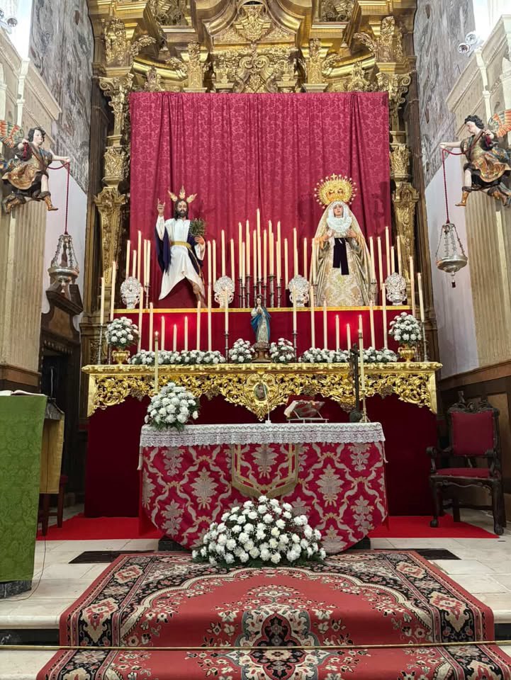 ALTAR DE CULTOS HERMANDAD DE LA BORRIQUITA 

📸Hermandad 

#SsantaEstepa26