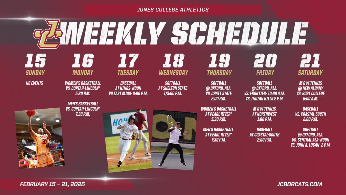 Jones College Athletics tweet media
