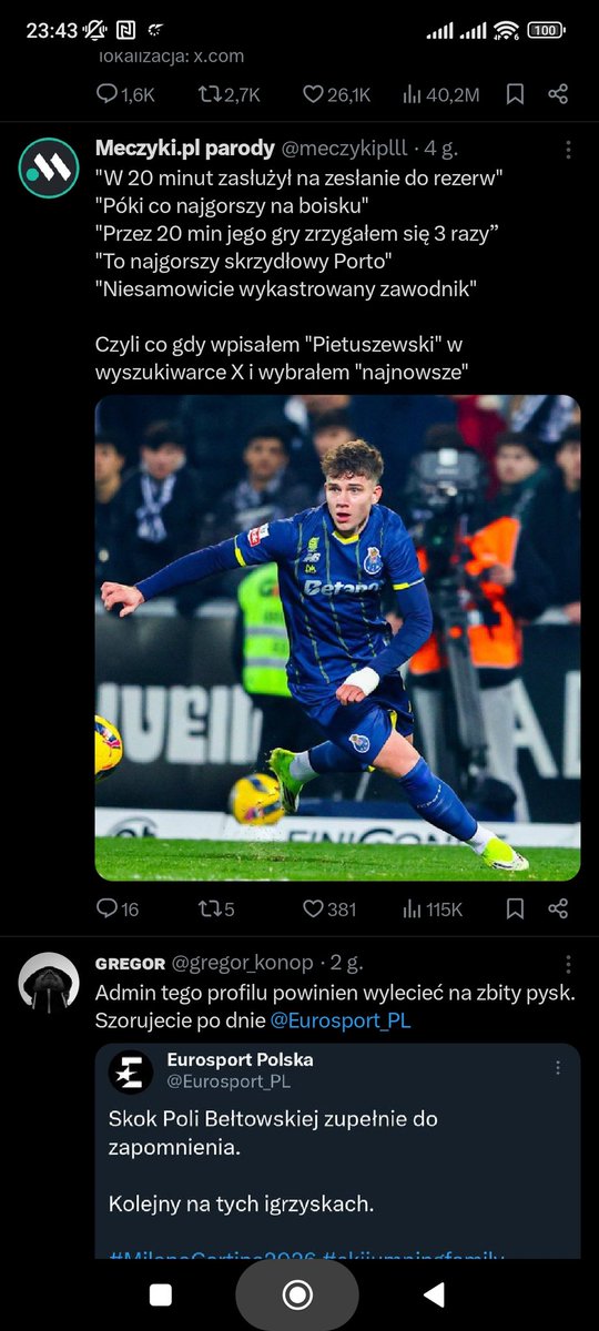 Luca_Nio's tweet photo. @kczerwonka_ Ktoś Ci post popierdzielil https://t.co/MGZxHMTzqb