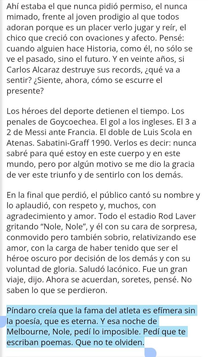 DIOS esto que le escribió mariana enriquez a djokovic!!!!