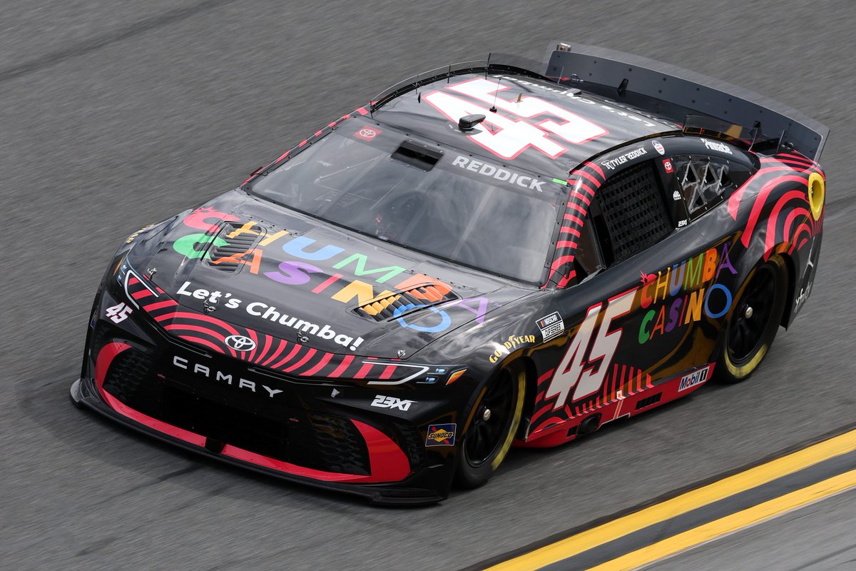 If I had a nickel for every time Chumba Casino sponsored a crown jewel winning 23XI Racing car, I'd have two nickels. Which isn't a lot, but it's weird that it happened twice.