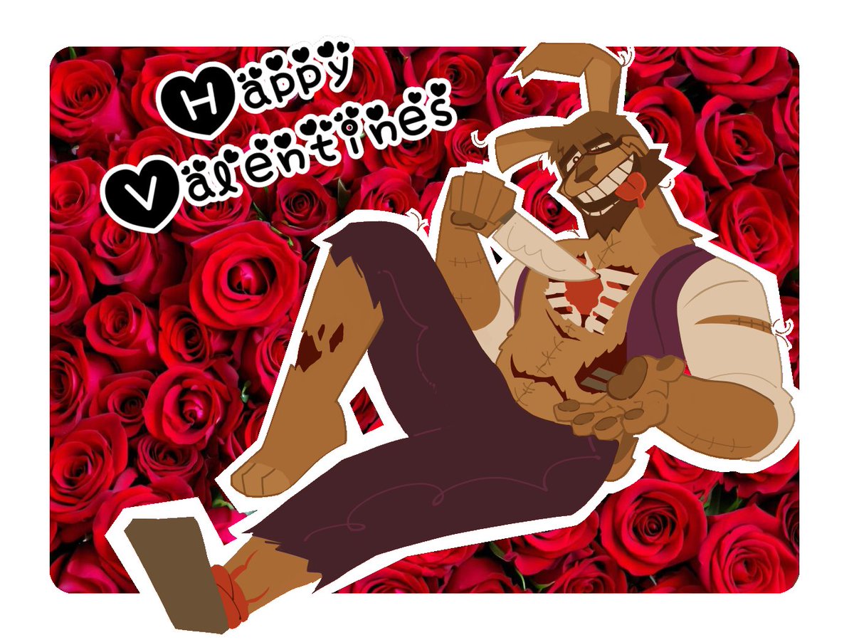 #FNAF Springtrap has a special gift for you- His Heart!!! 💘