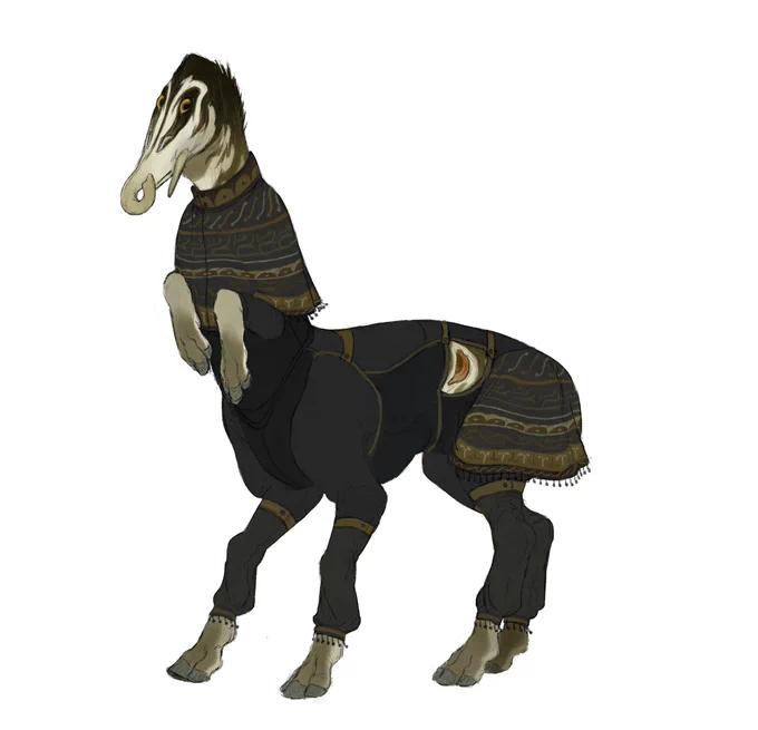 These are very cute so I wanted to make my own ^^ Centaurs from RTTS were made by Jay Eaton